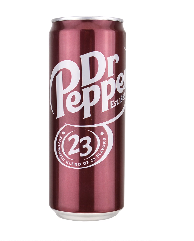 Напій сильногаз. Dr Pepper 0.33 з/б